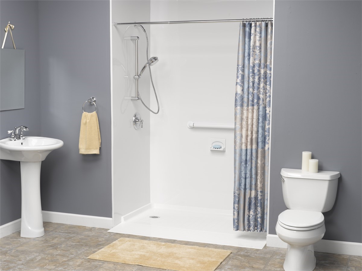 Bathroom Remodeling - Roll-in Showers Photo 1